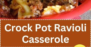 Crock Pot Ravioli Casserole