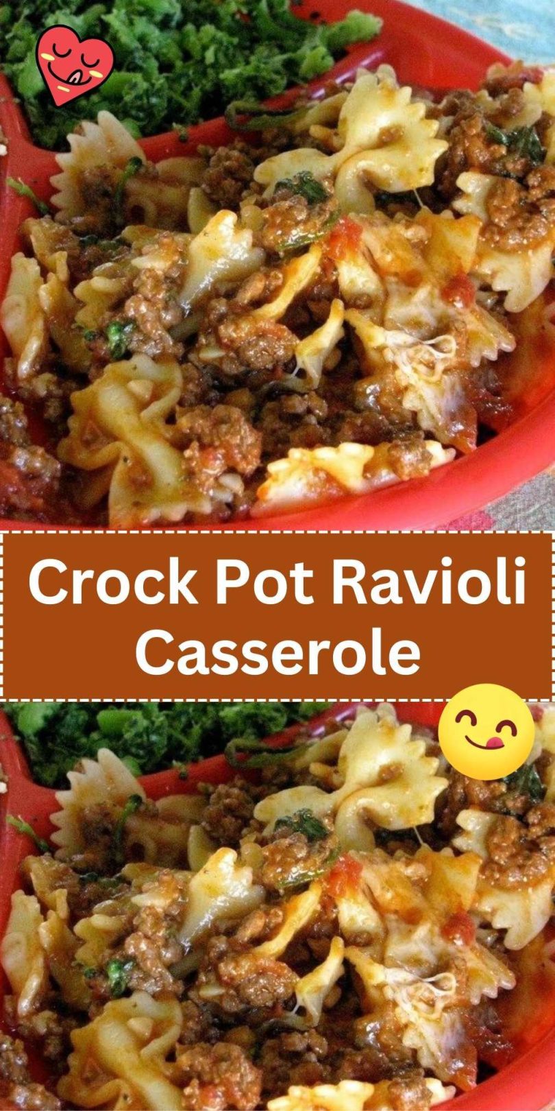 Crock Pot Ravioli Casserole