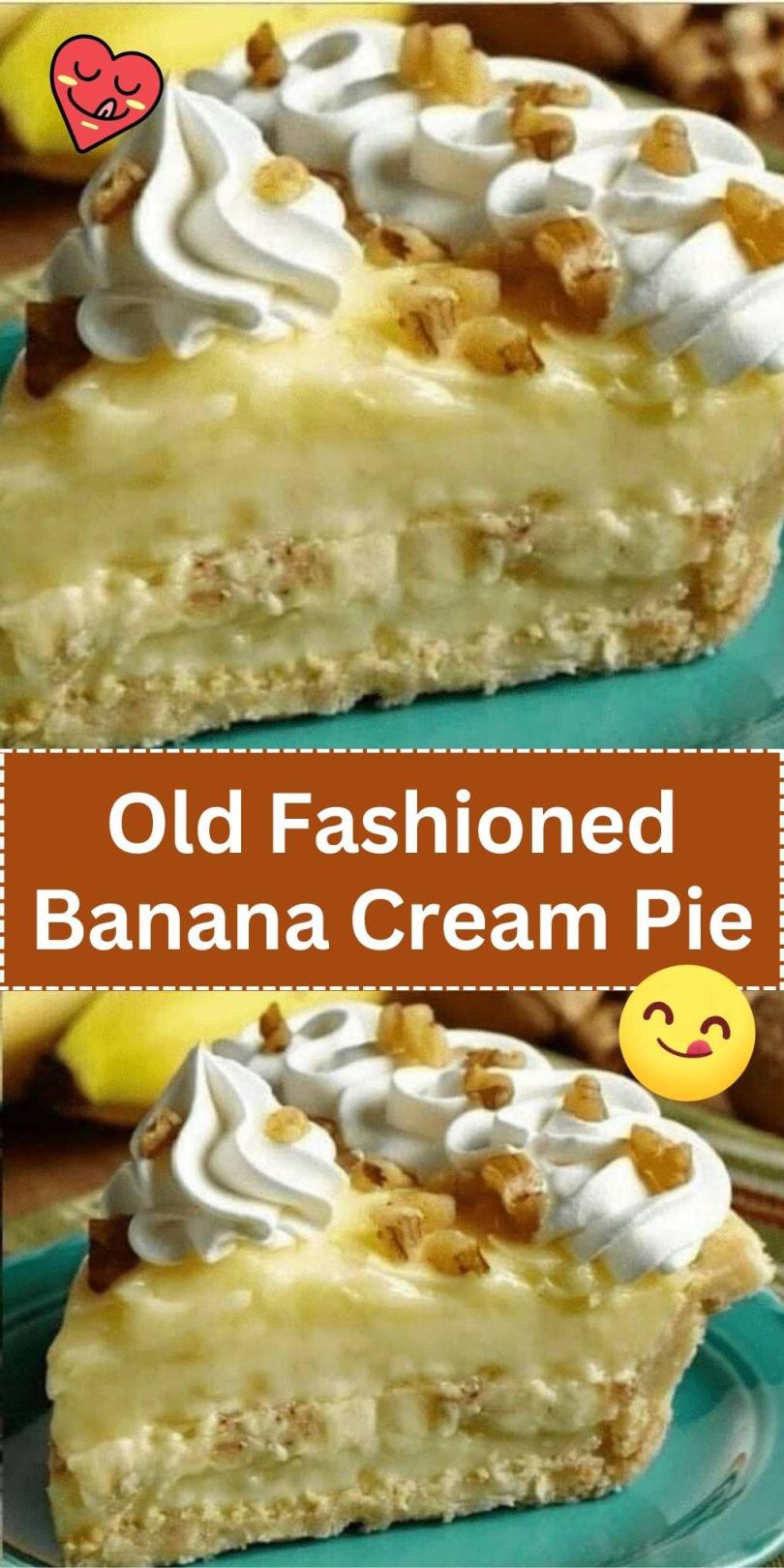 Old Fashioned Banana Cream Pie
