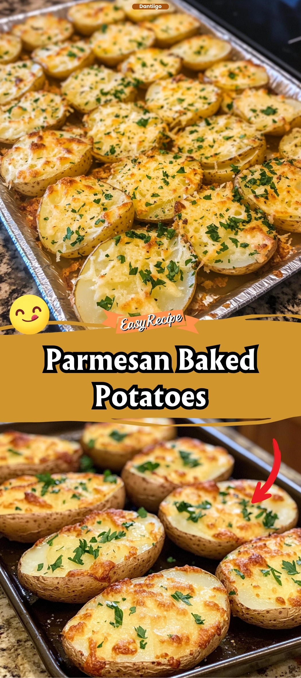 Parmesan Baked Potatoes