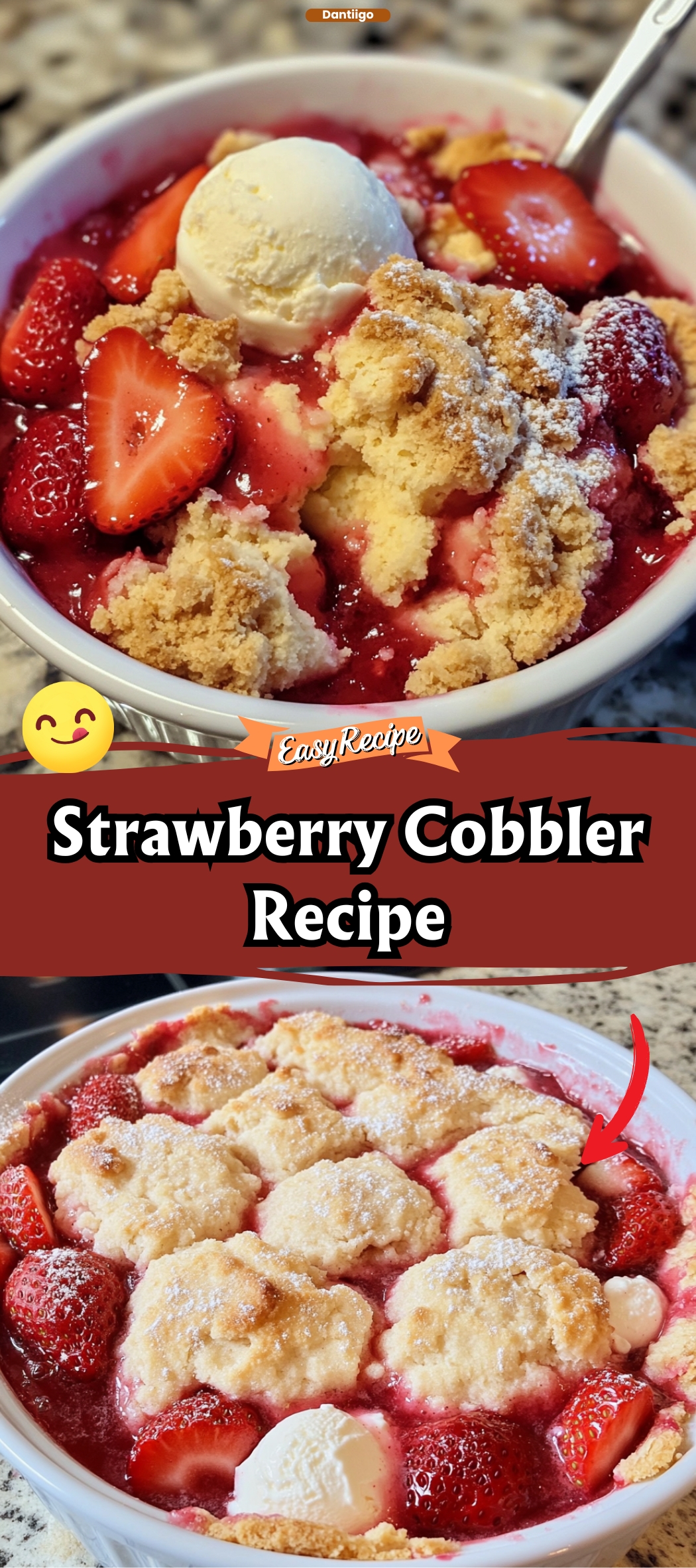 Strawberry Cobbler Recipe