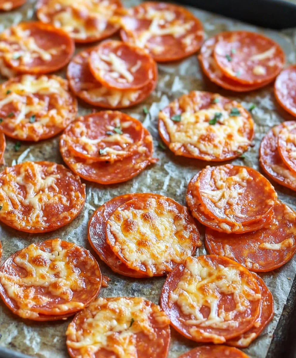 2 ingredient Pizza chips