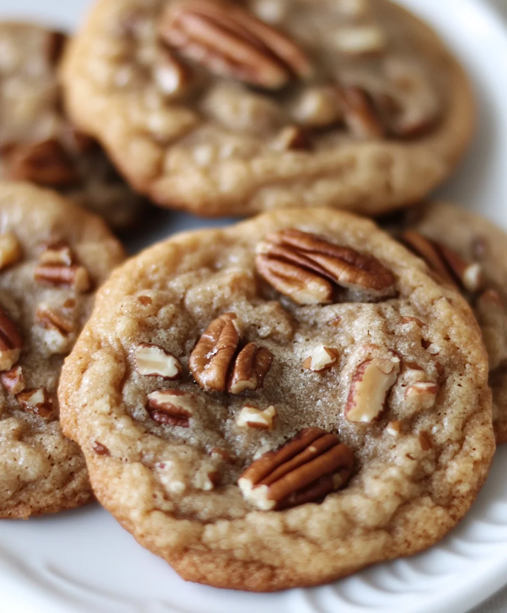 Brown Butter Pecan Cookies
