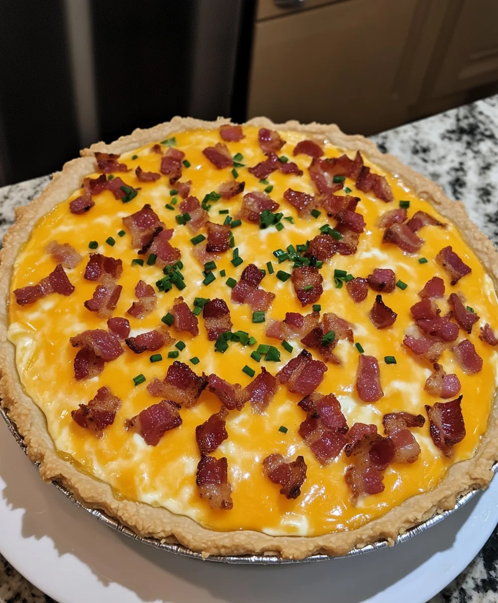 Bacon and Cheese Quiche
