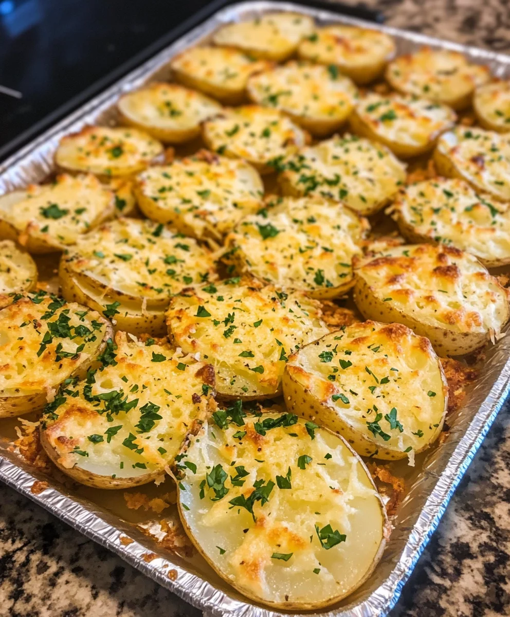 Parmesan Baked Potatoes
