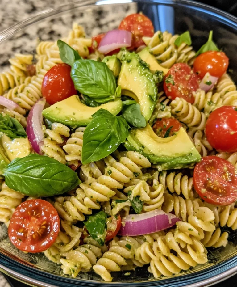 Avocado Pasta Salad