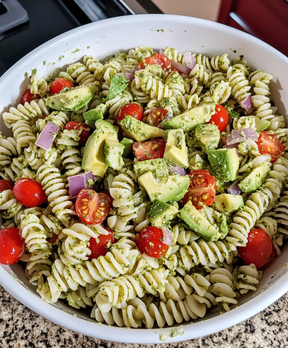 Avocado Pasta Salad