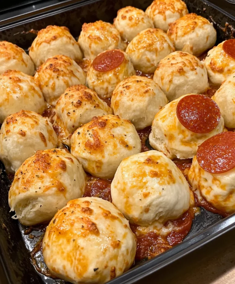 Pepperoni Pizza Bombs
