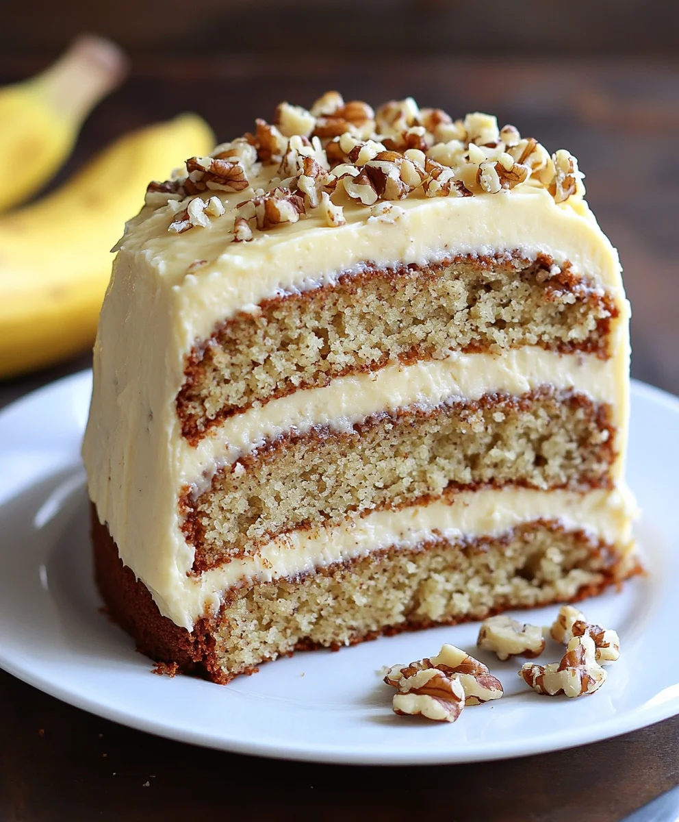 Crazy Banana Cake