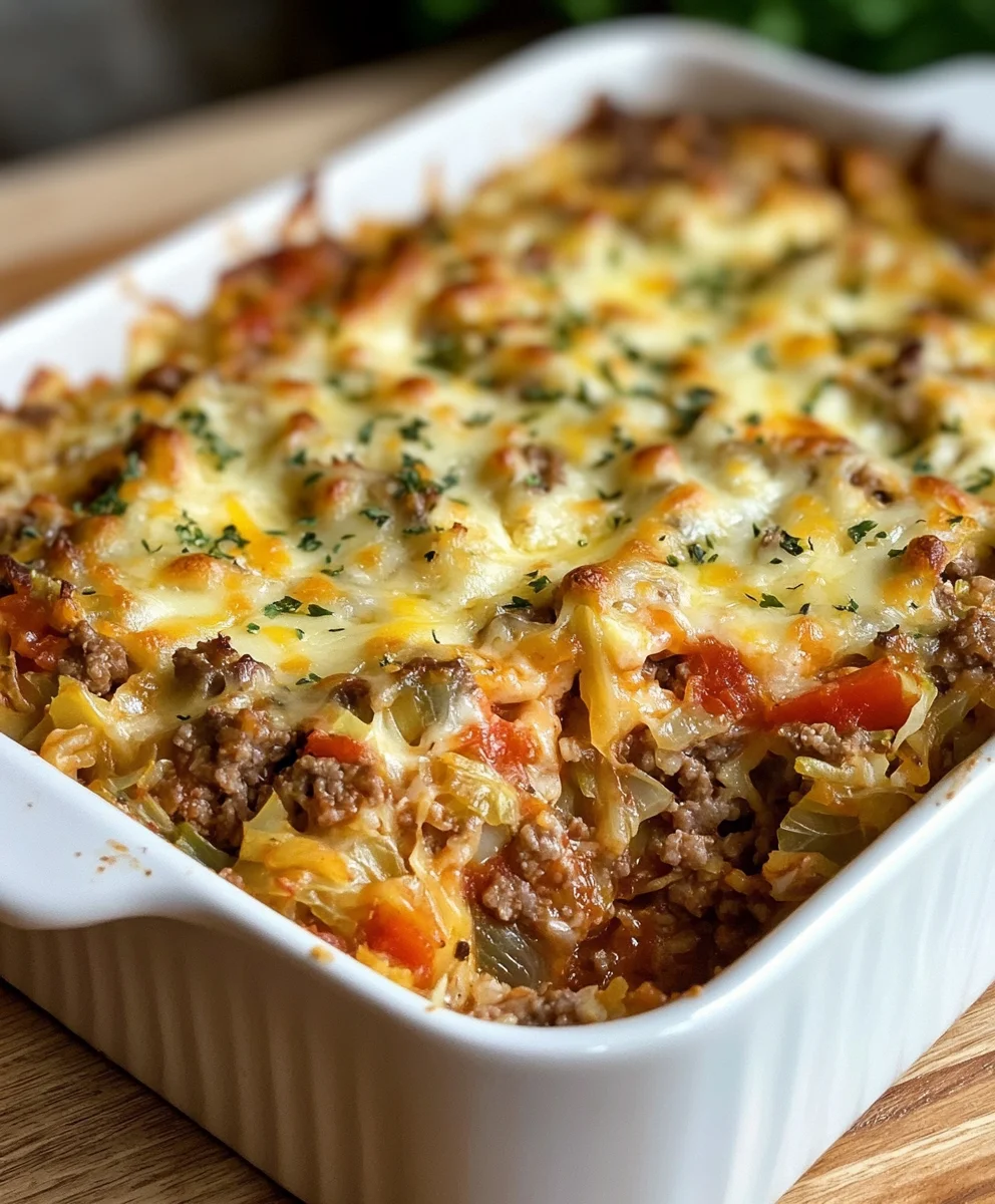 Easy Cabbage Casserole