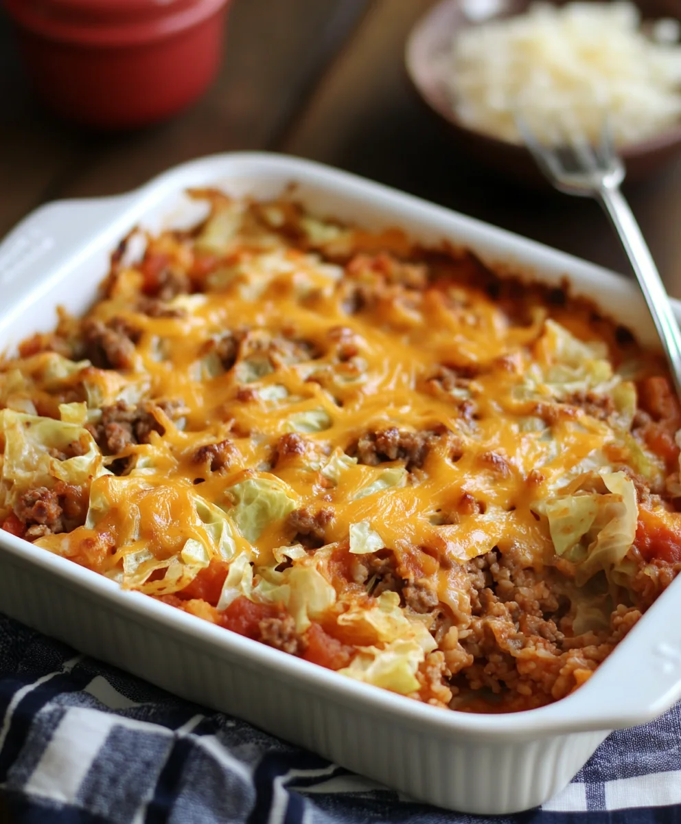 Easy Cabbage Casserole
