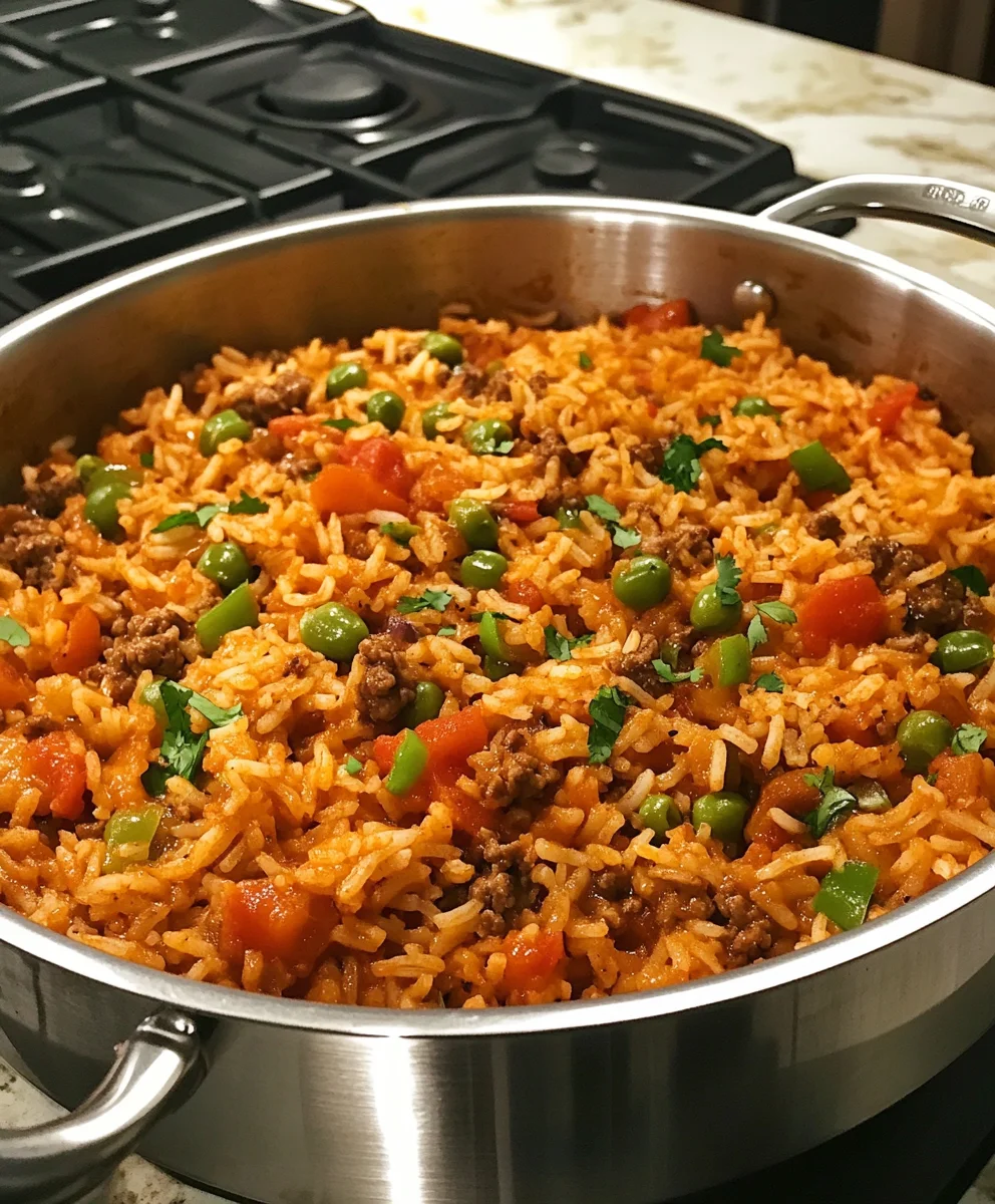 One Pot Mexican Rice Casserole