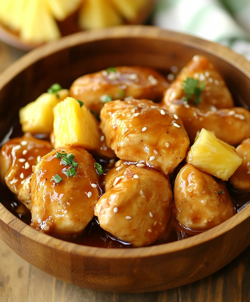 Sweet Hawaiian Crockpot Chicken Recipe