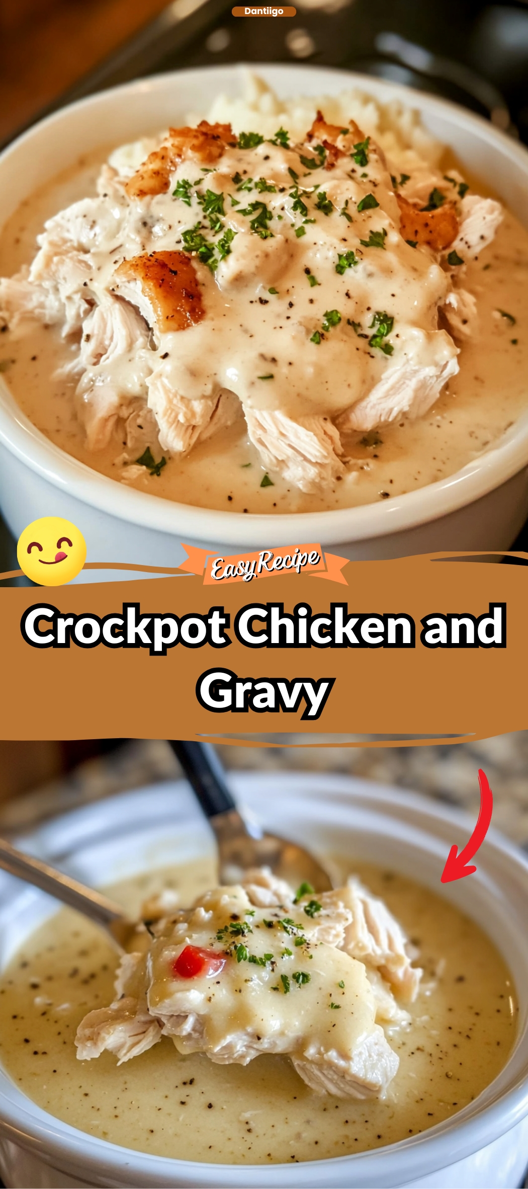Crockpot Chicken and Gravy