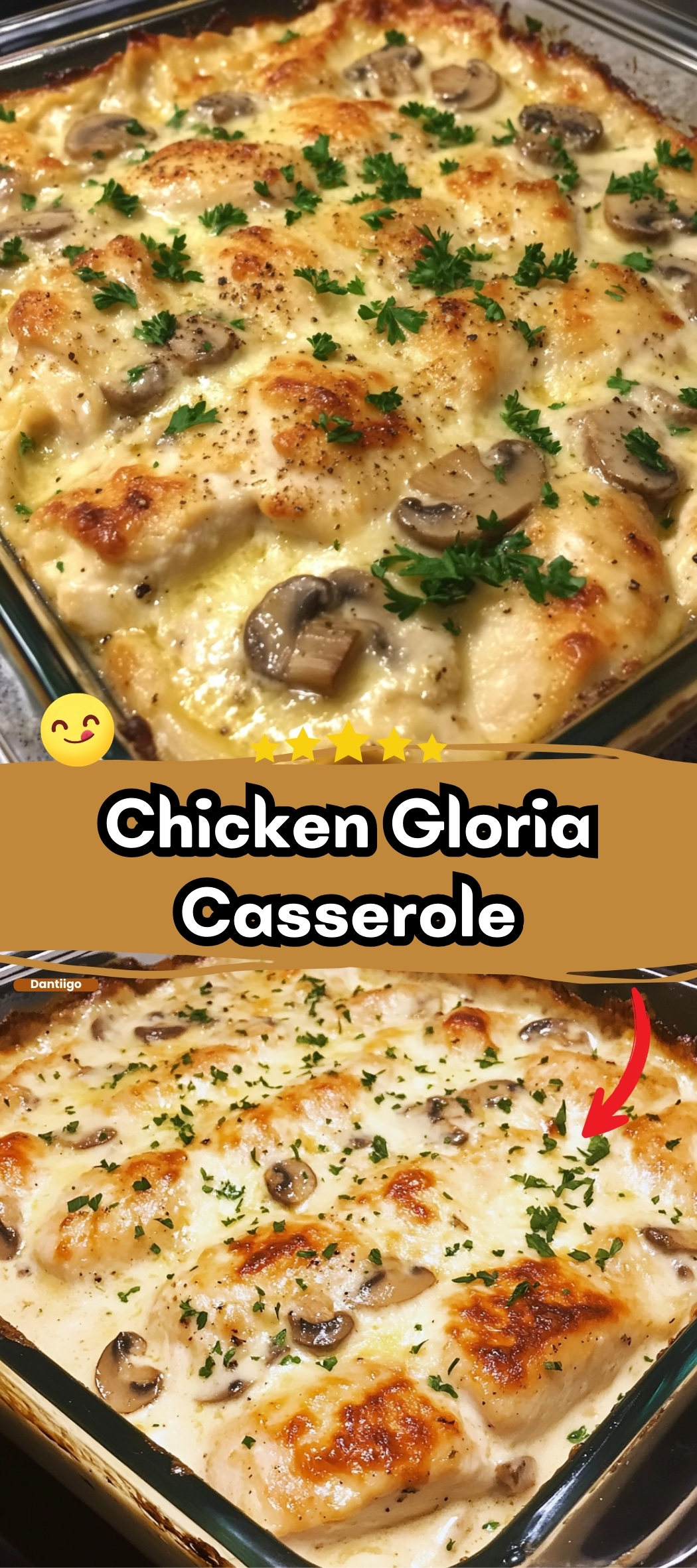 Chicken Gloria Casserole