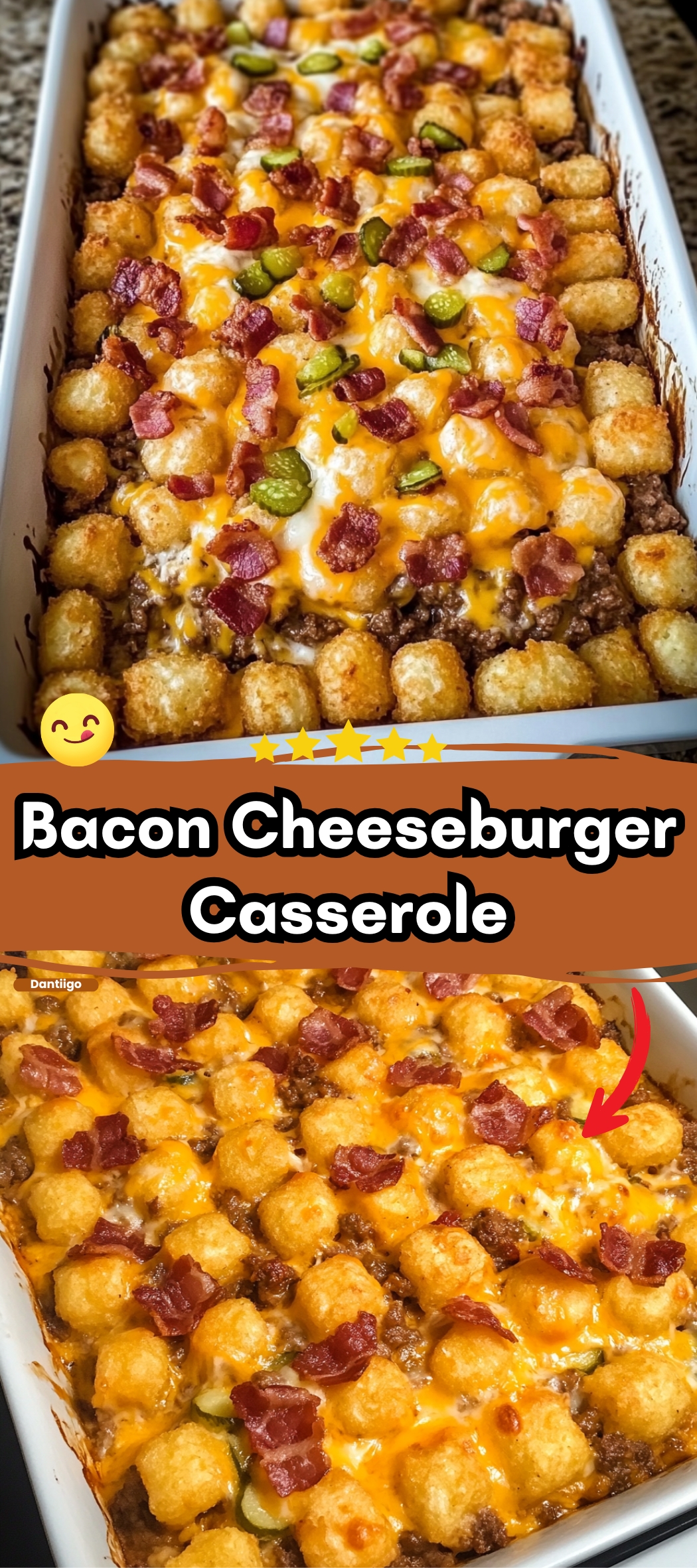 Bacon Cheeseburger Casserole