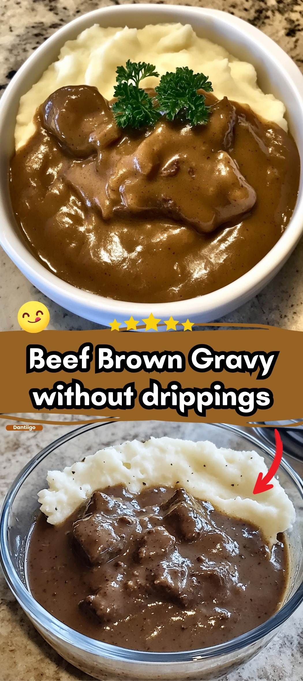 Beef Brown Gravy without drippings