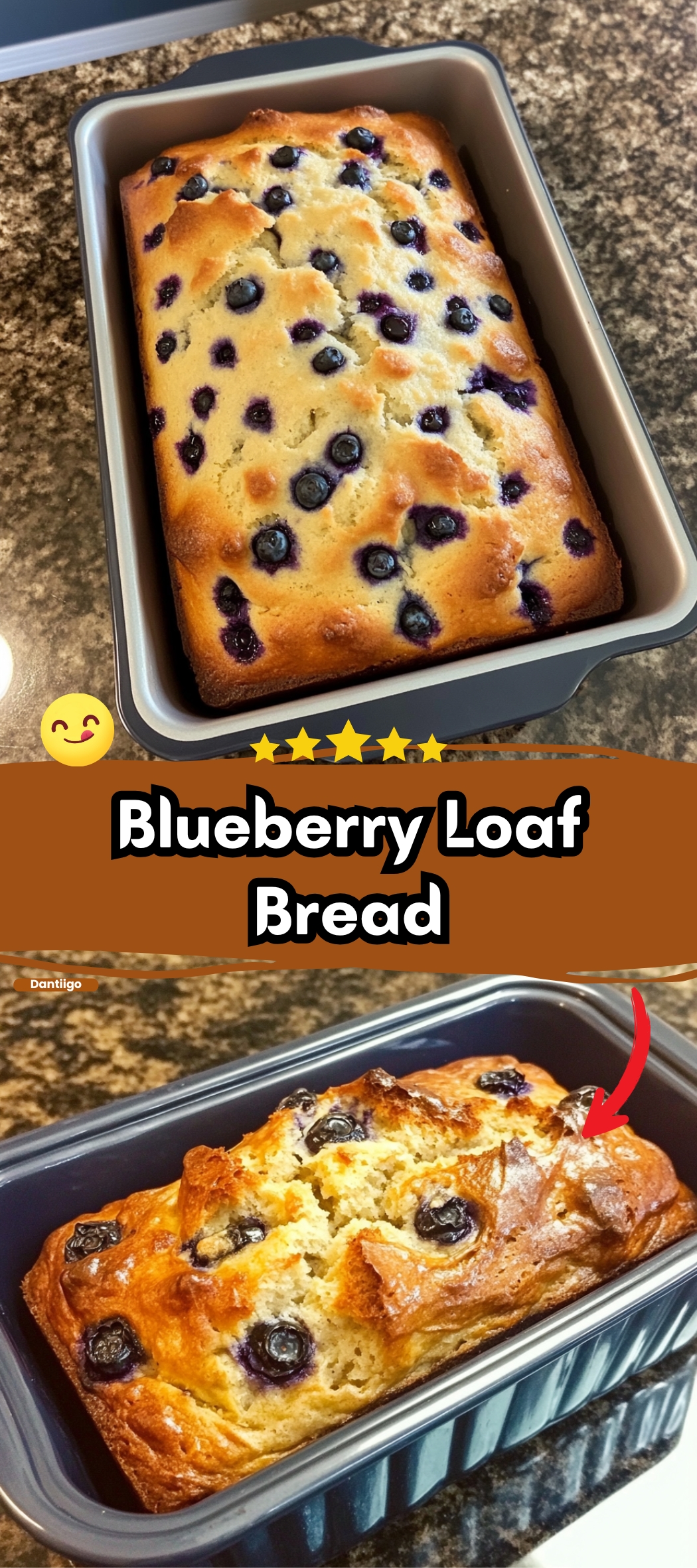 Blueberry Loaf Bread