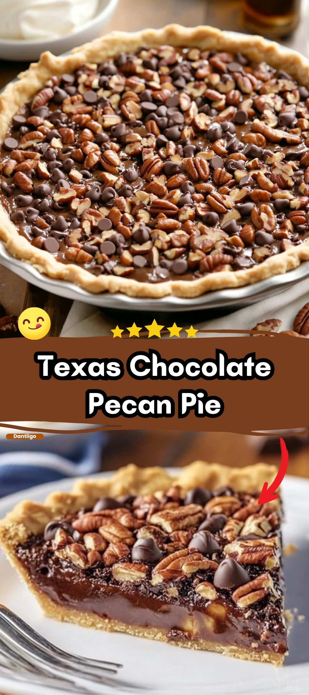 Texas Chocolate Pecan Pie