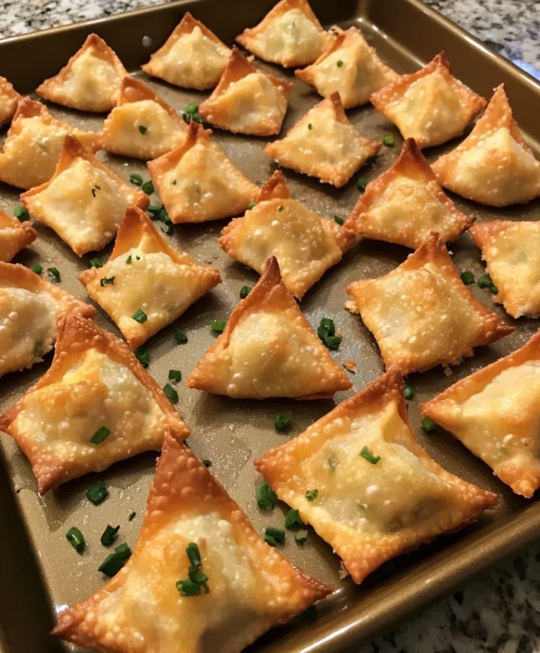 Crispy Baked Crab Rangoons