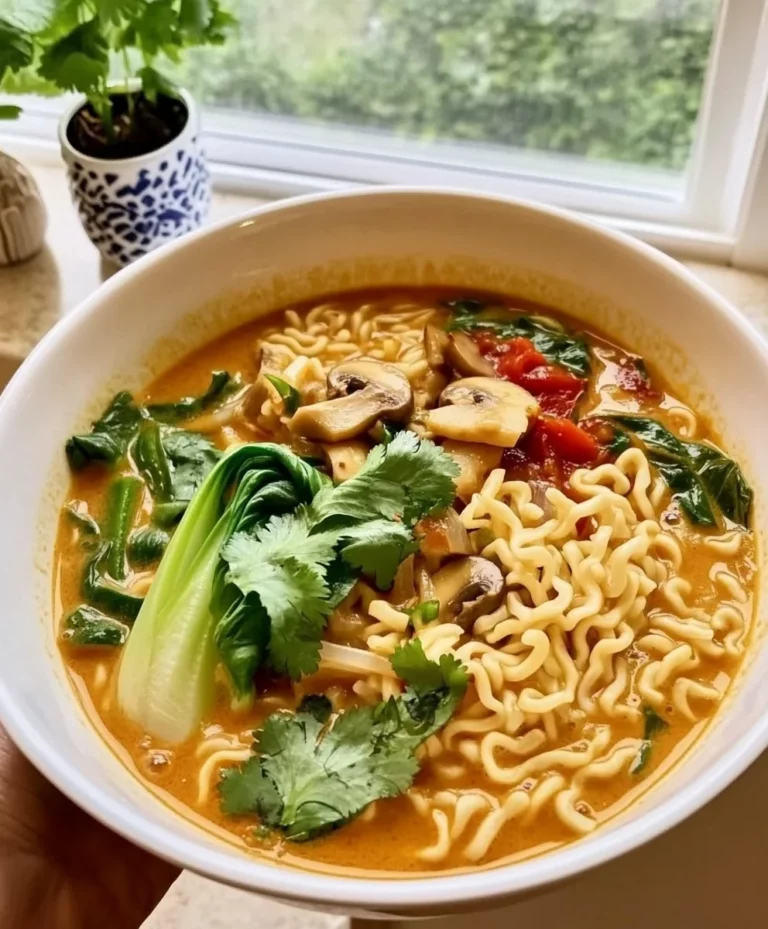 Spicy Coconut Curry Ramen