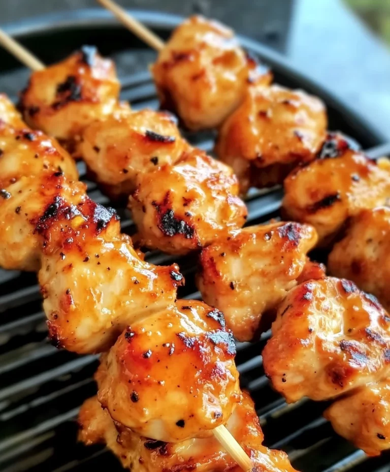 Bang Bang Chicken Skewers