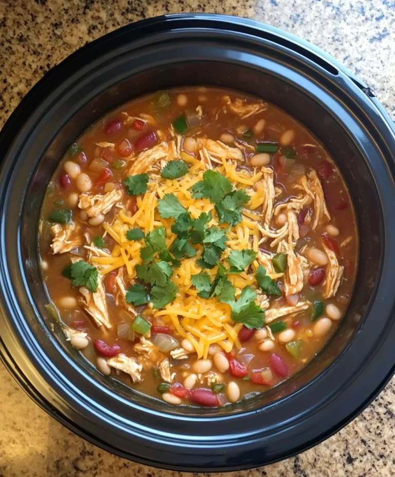 Slow Cooker Chicken Chili