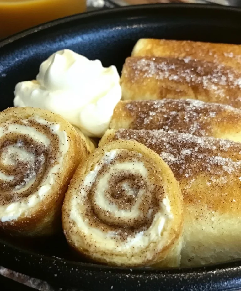 Cinnamon Roll French Toast Roll-Ups