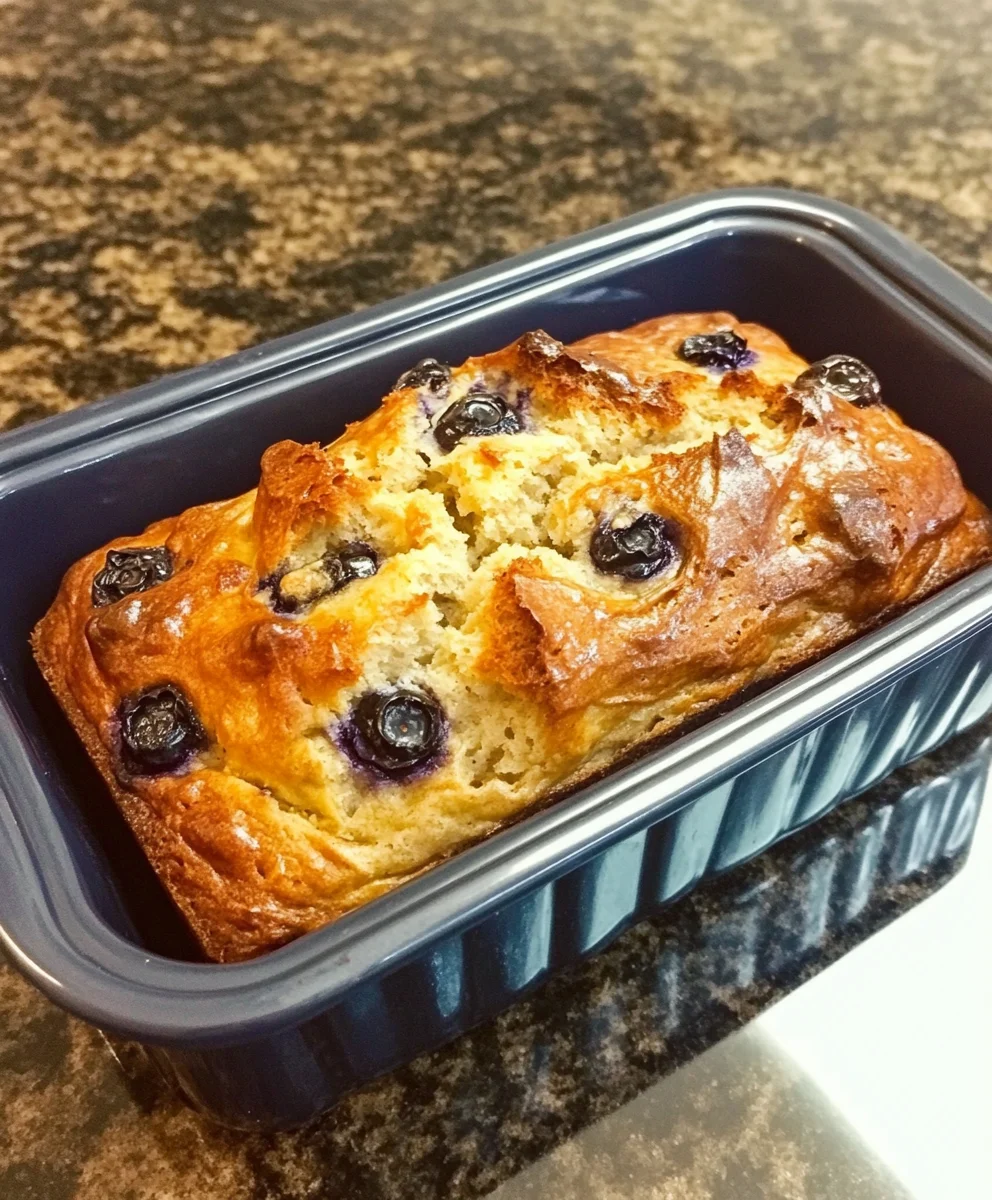 Blueberry Loaf Bread