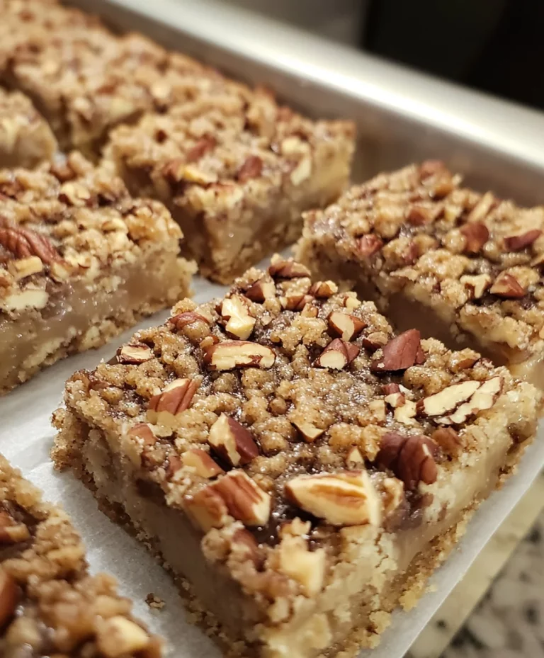 Toffee Pecan Dream Bars