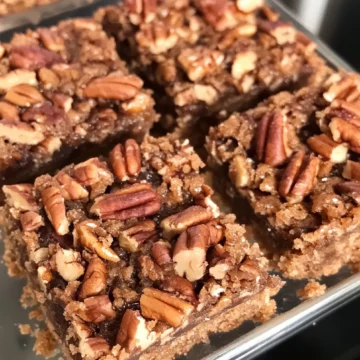 Toffee Pecan Dream Bars