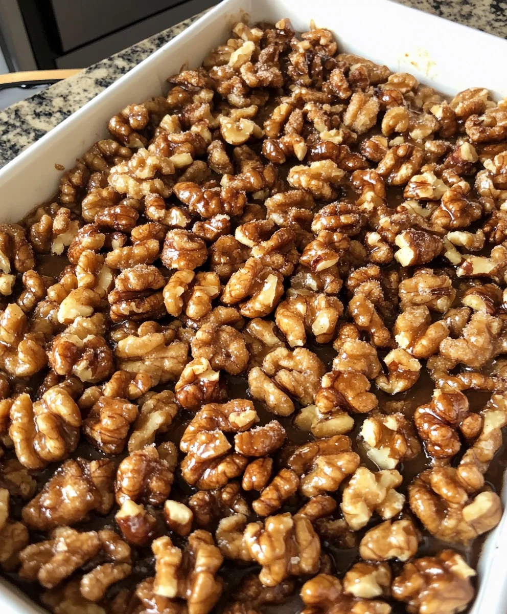 Delicious Candied Walnuts