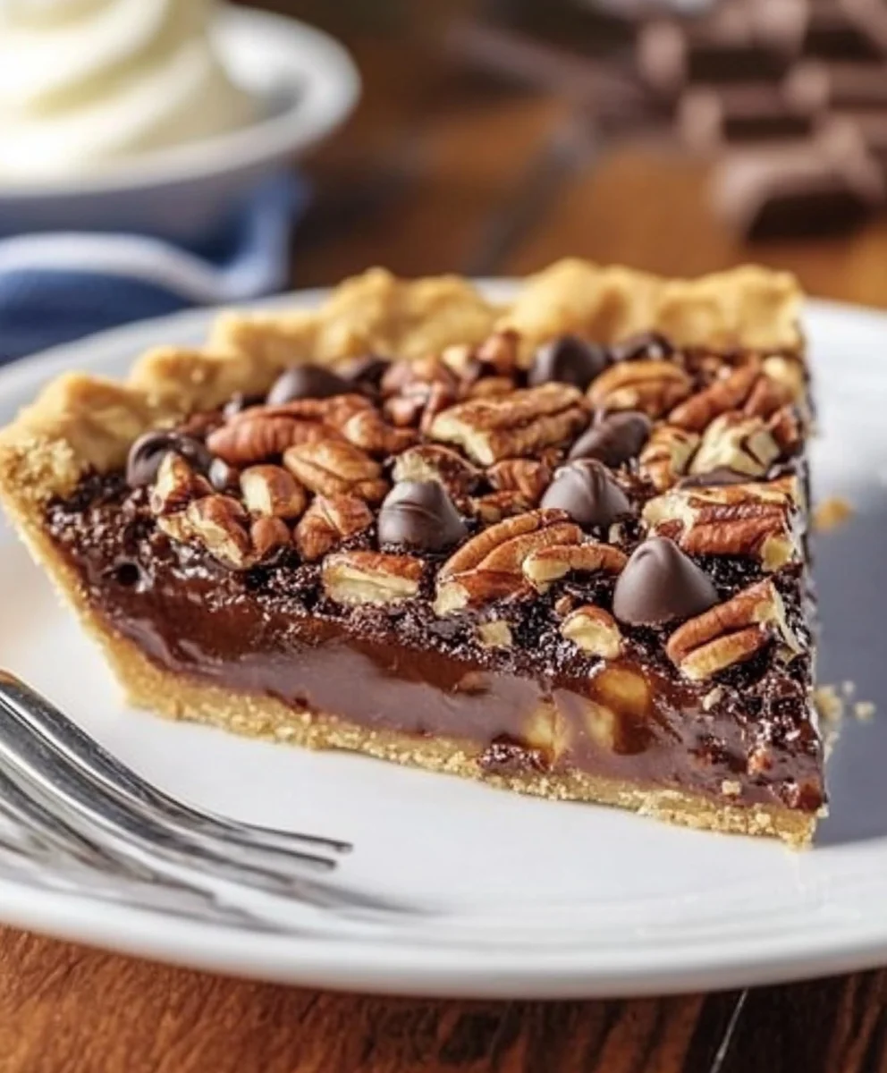 Texas Chocolate Pecan Pie