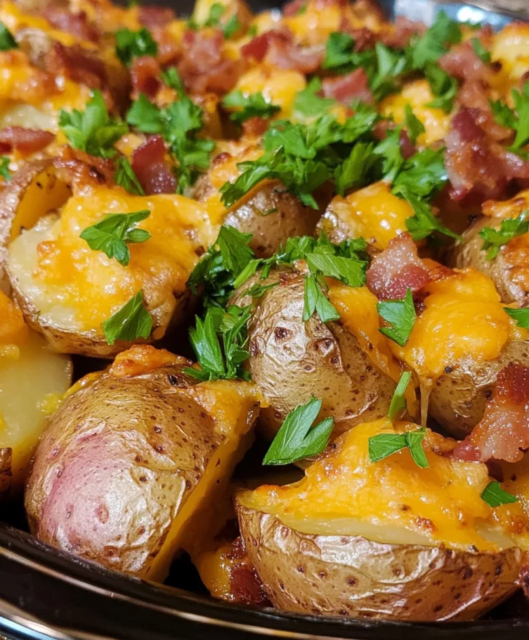 Cheesy Mississippi Mud Potatoes