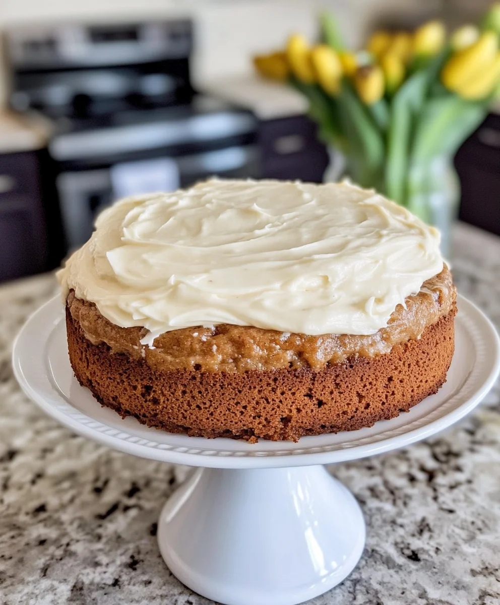 Banana Bread Cake with Cream Cheese Frosting