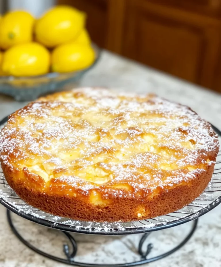 Limoncello Ricotta Cake