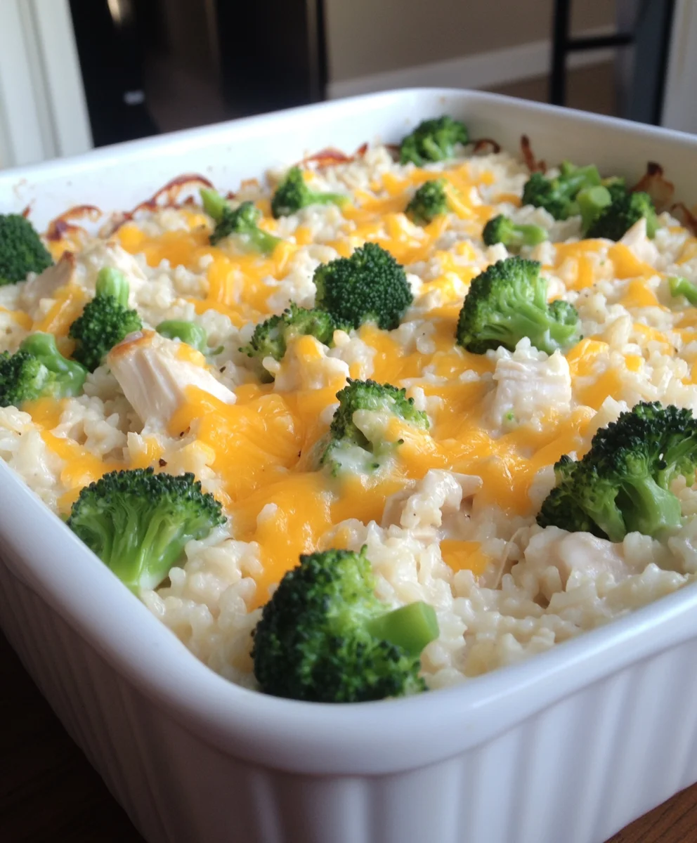 Chicken Broccoli Rice Casserole