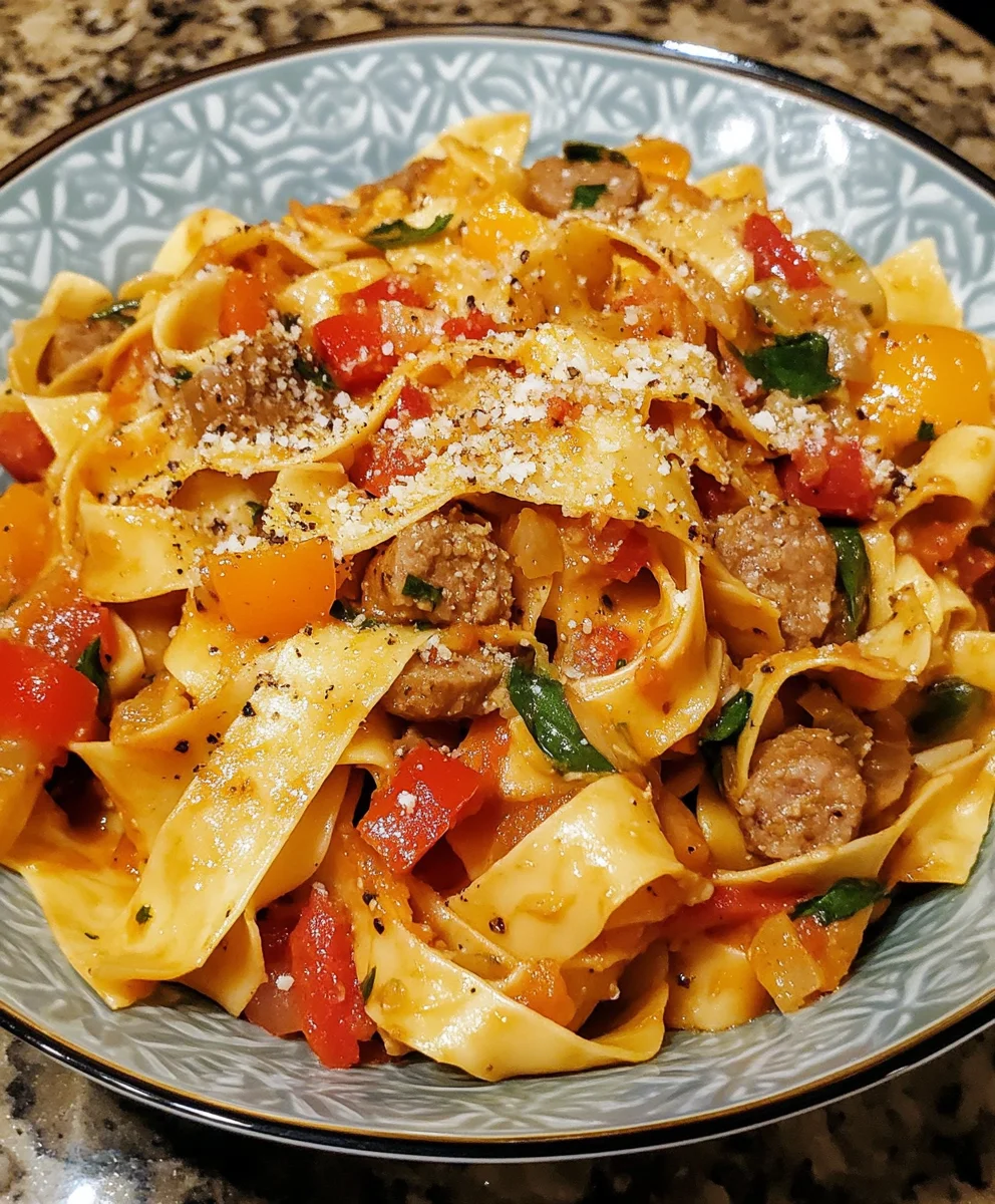 Italian Drunken Noodles
