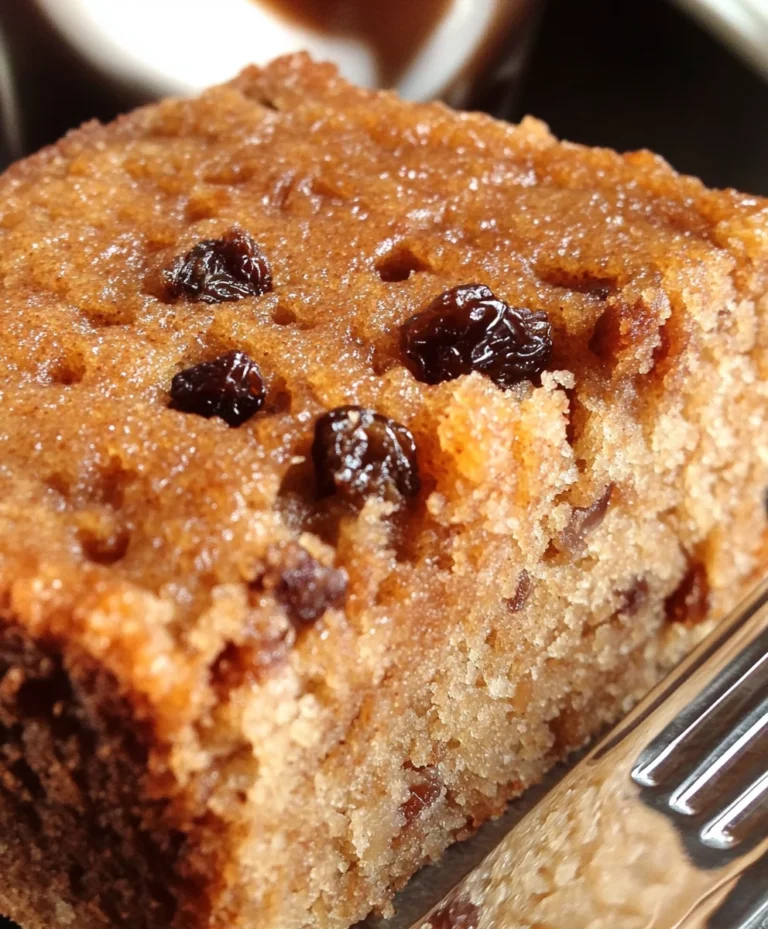Easy Amish Applesauce Cake