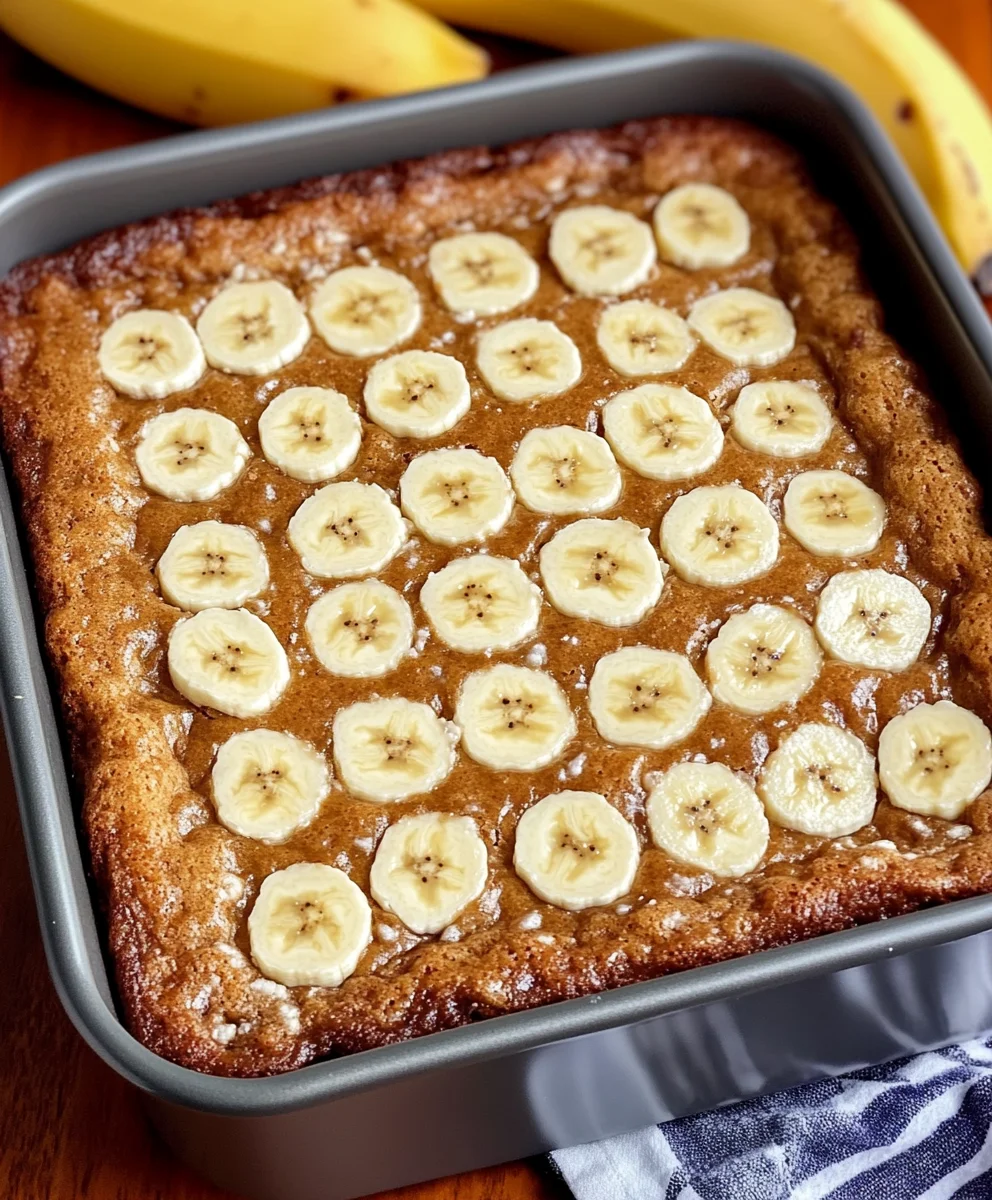 Banana Pudding Brownies