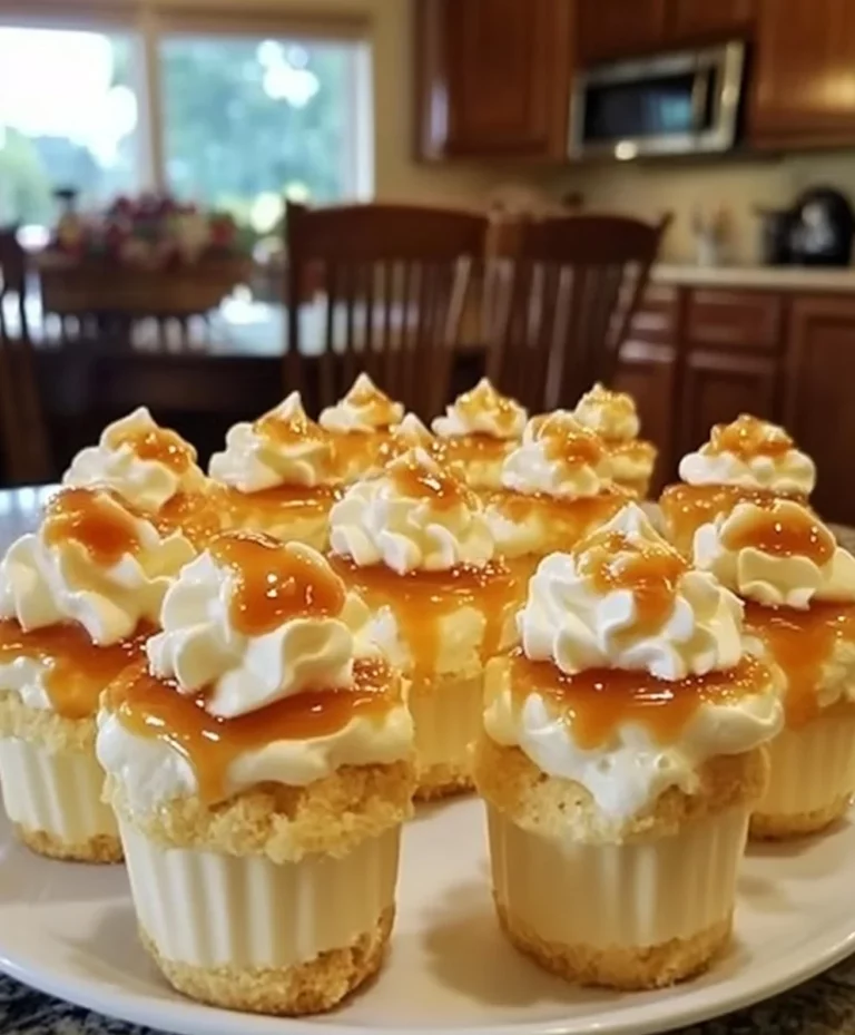 Caramel Cheesecakes