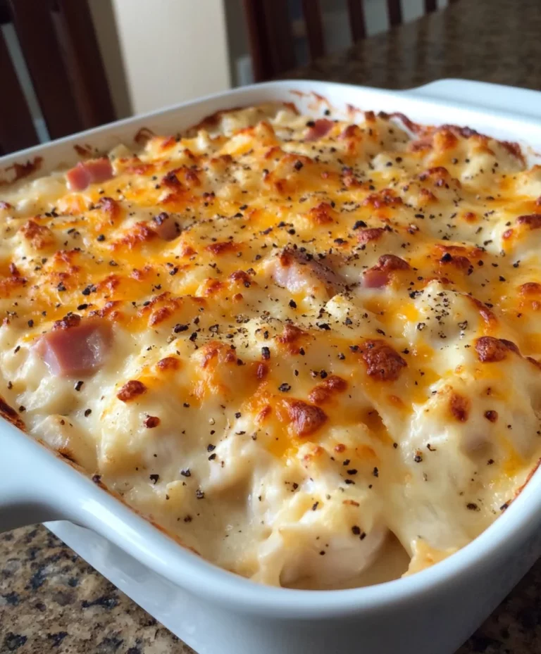 Chicken Cordon Bleu Casserole