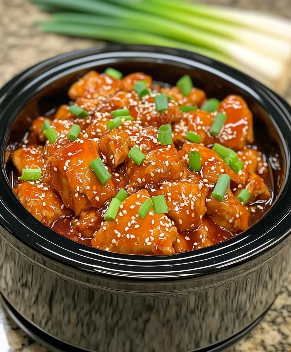 Crock Pot Sesame Chicken