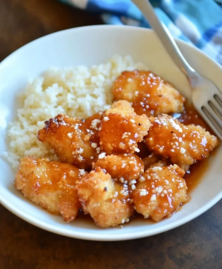Crunchy honey garlic pork chops You can use chicken