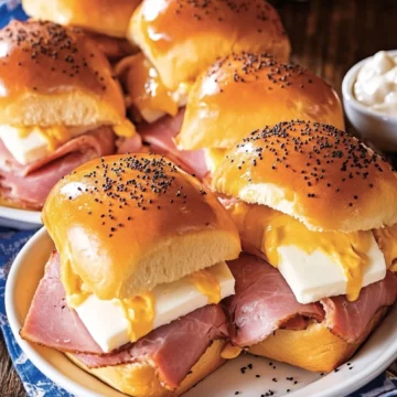 King’s Hawaiian Ham and Swiss Sliders