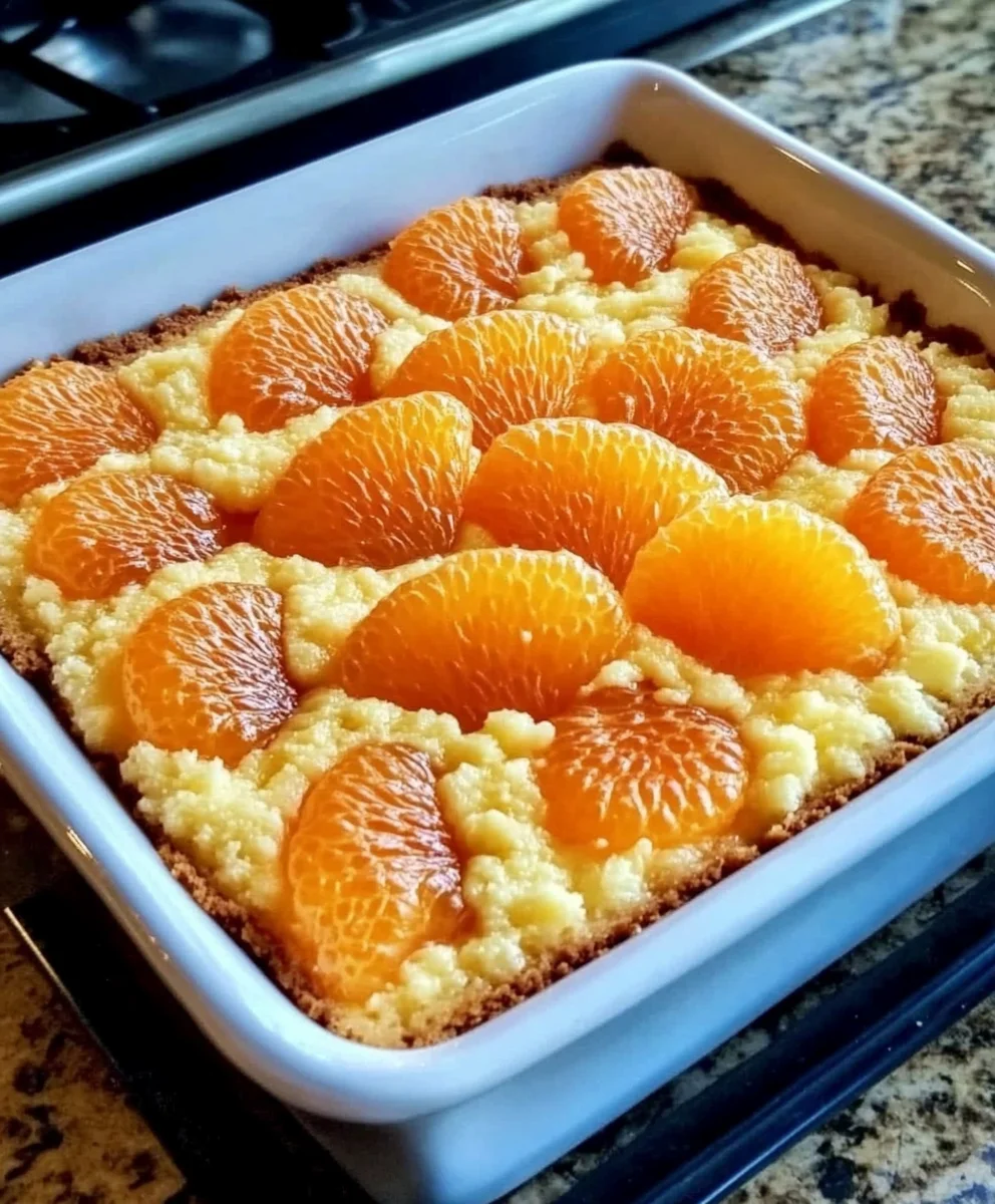 Tasty Mandarin Orange Pineapple Cake