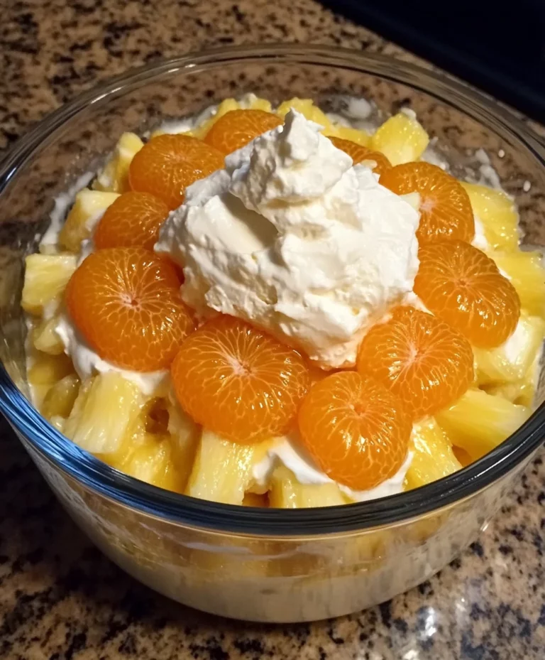 Tasty Mandarin Orange Pineapple Cake